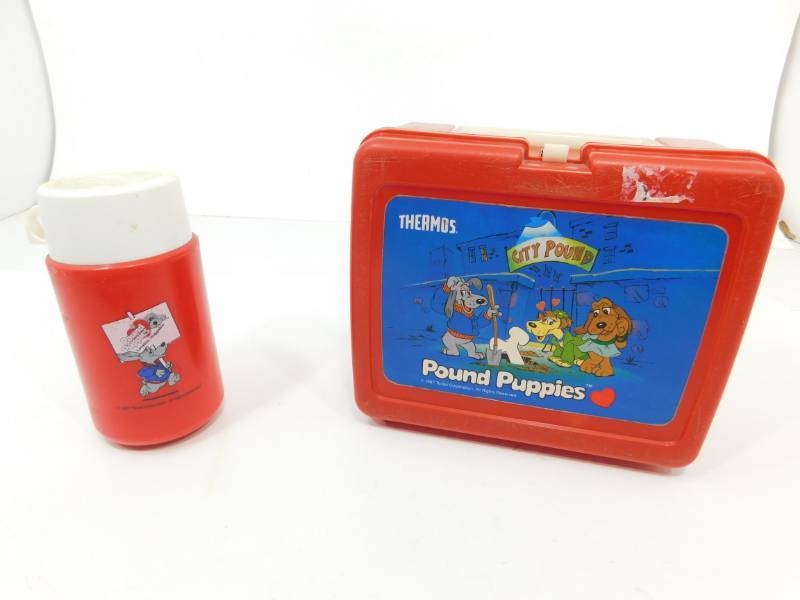 lot 27 image: City Pound (Pound Puppies) Lunch Pail & Thermos