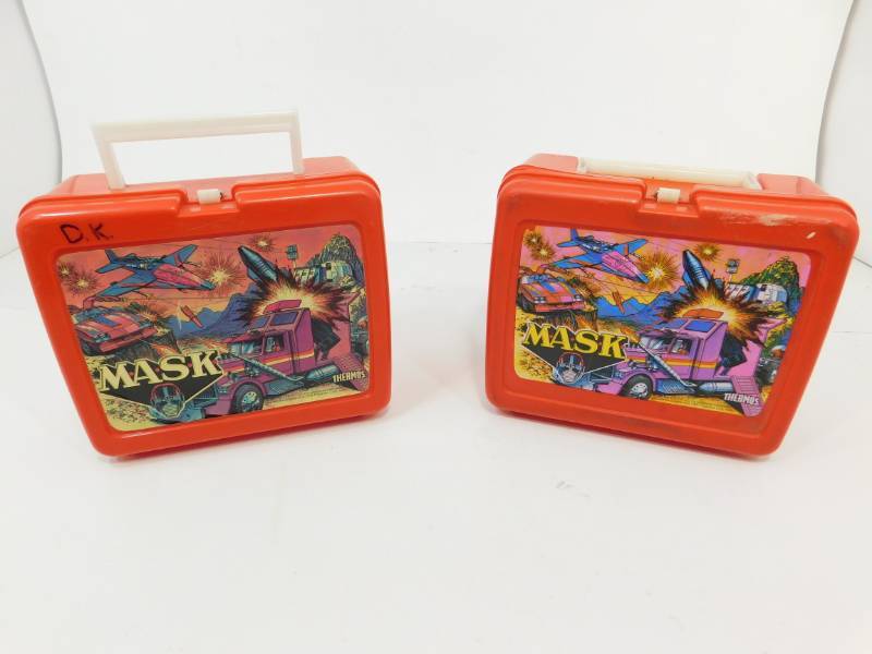 lot 30 image: Two Mask Lunch Pails