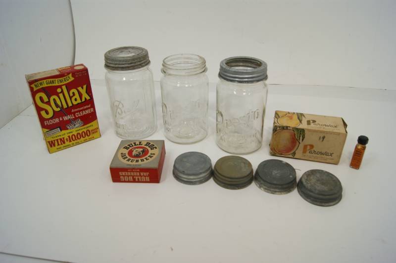 lot 53 image: Vintage Canning Items