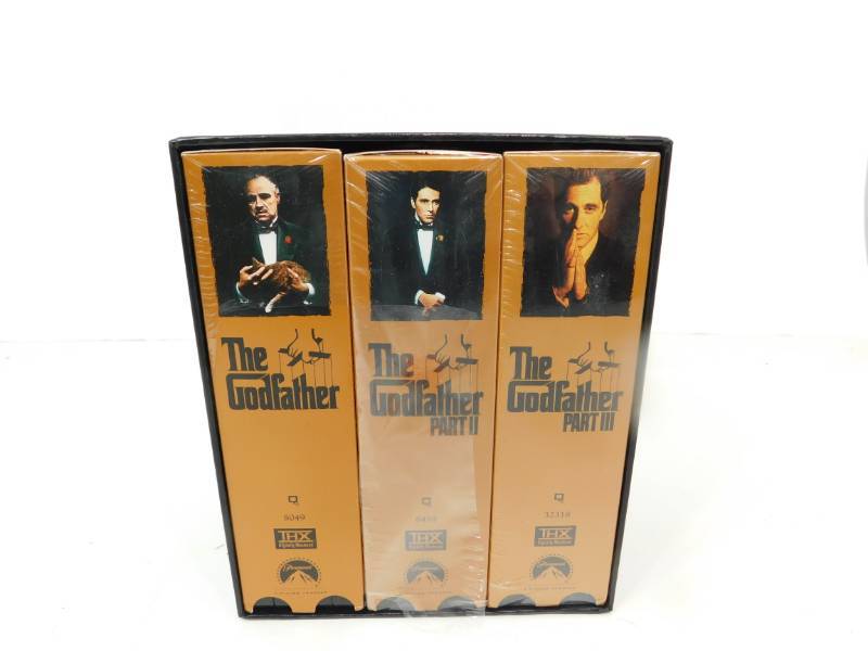lot 71 image: The Godfather Series Collection  (Six VCR Tapes)