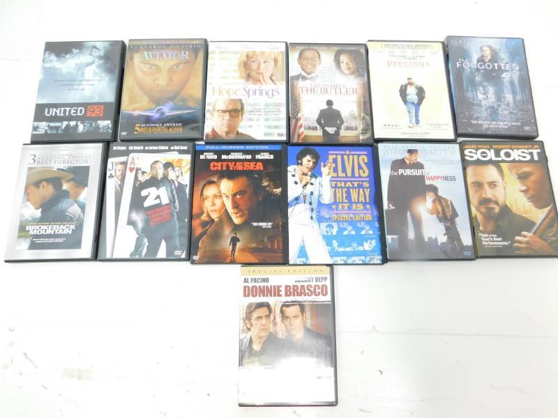 lot 86 image: Thirteen DVDs