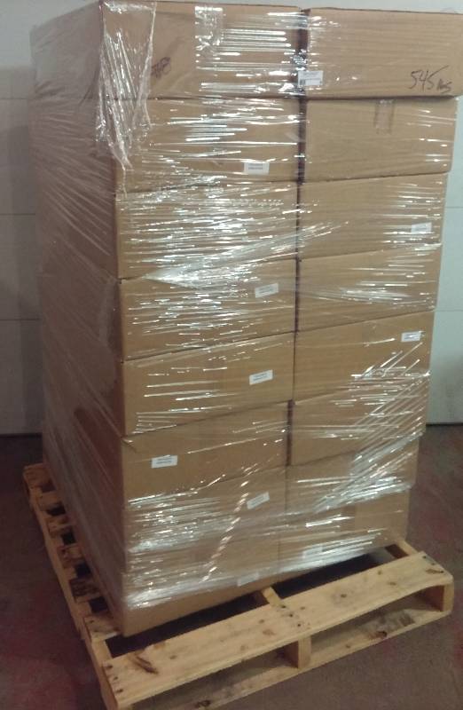 lot 8 image: Pallet of New PressBoxs, Red, Retail $2,848.00