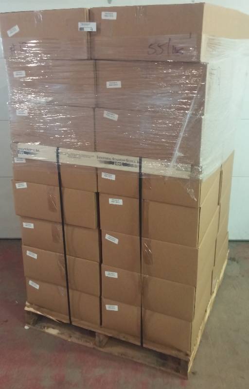 lot 12 image: Pallet of New PressBoxs, Grey, Retail $2,848.00