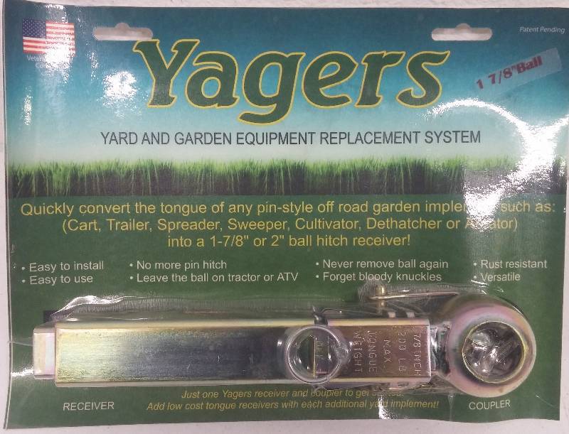 lot 47 image: New YAGERS patented ATV & Implement 1-78 ball System