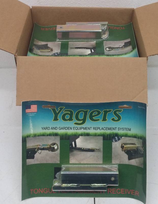 lot 34 image: 12qty New YAGERS patented Tongue Replacement Receiver, retail $228.00