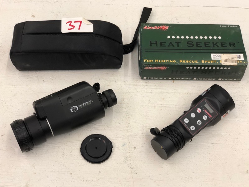 lot 37 image: AimShot Heat-Seeker & Night-Owl Night Vision Optics