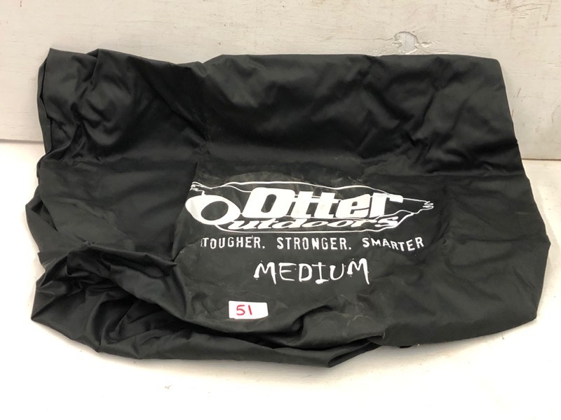 lot 51 image: Otter Fish House  Sled Cover