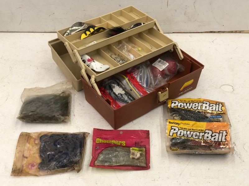 lot 56 image: Tackle Box With Contents