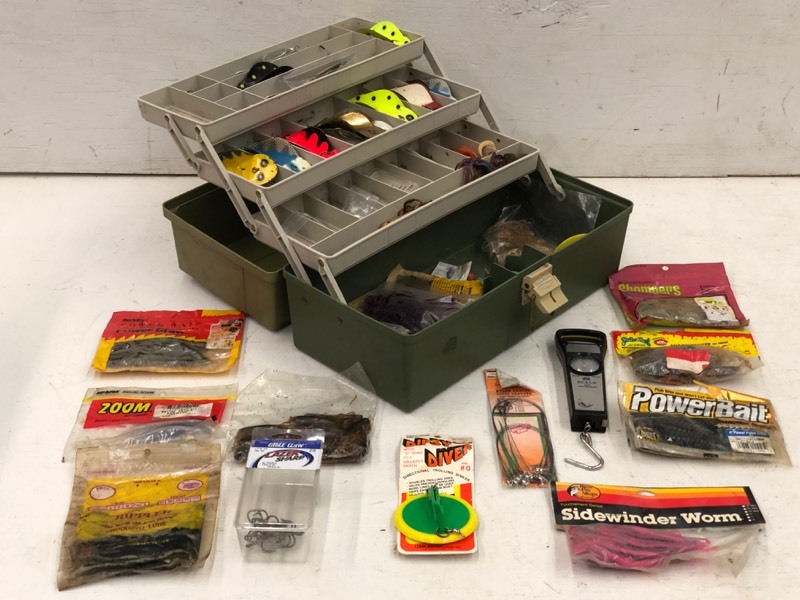 lot 57 image: Tackle Box With Contents