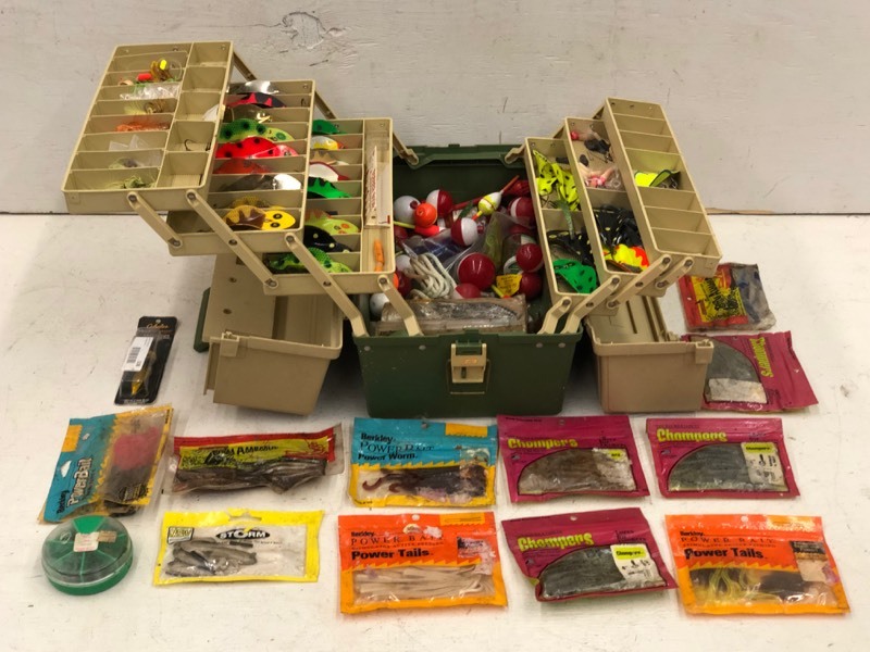 lot 58 image: Tackle Box With Contents