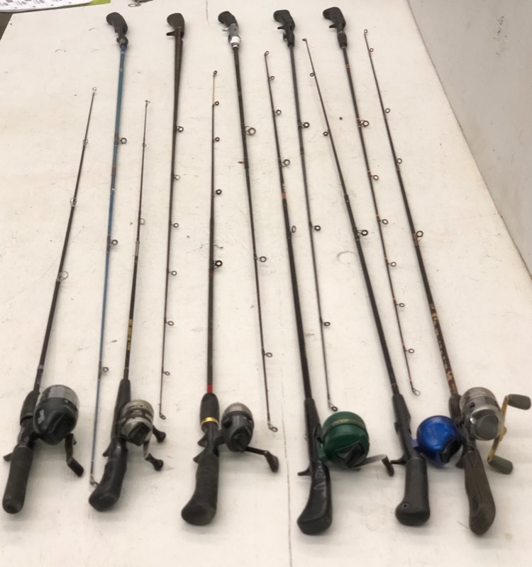 lot 65 image: Large Lot Of Casting Rods