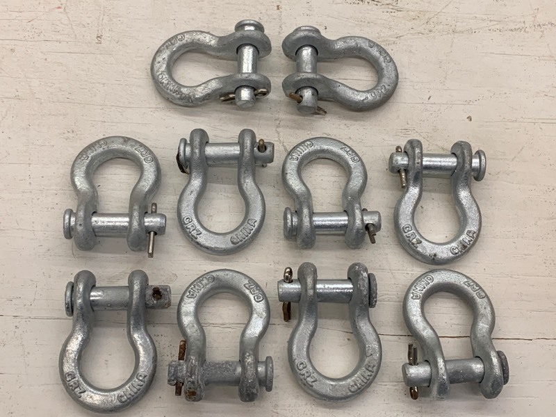 lot 74 image: Lot Of (10) Clevises