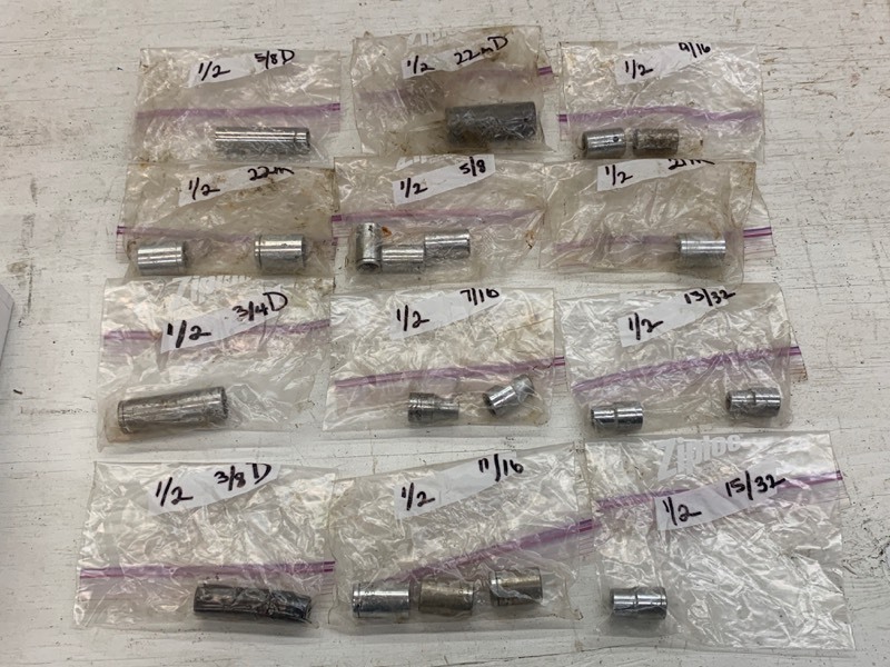 lot 76 image: Box Of Assorted Sockets