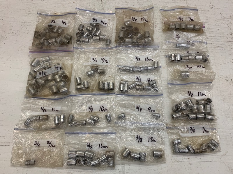 lot 77 image: Box Of Assorted Sockets