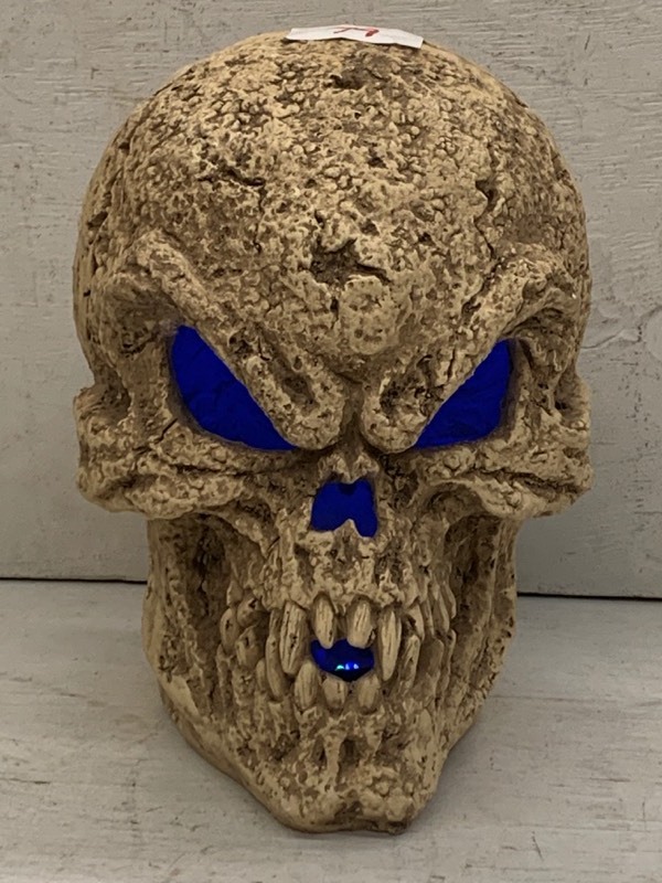 lot 79 image: Battery-Powered Lighted Skull