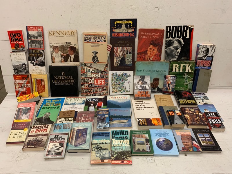 lot 88 image: (2) Boxes Of Books, Magazines, Etc