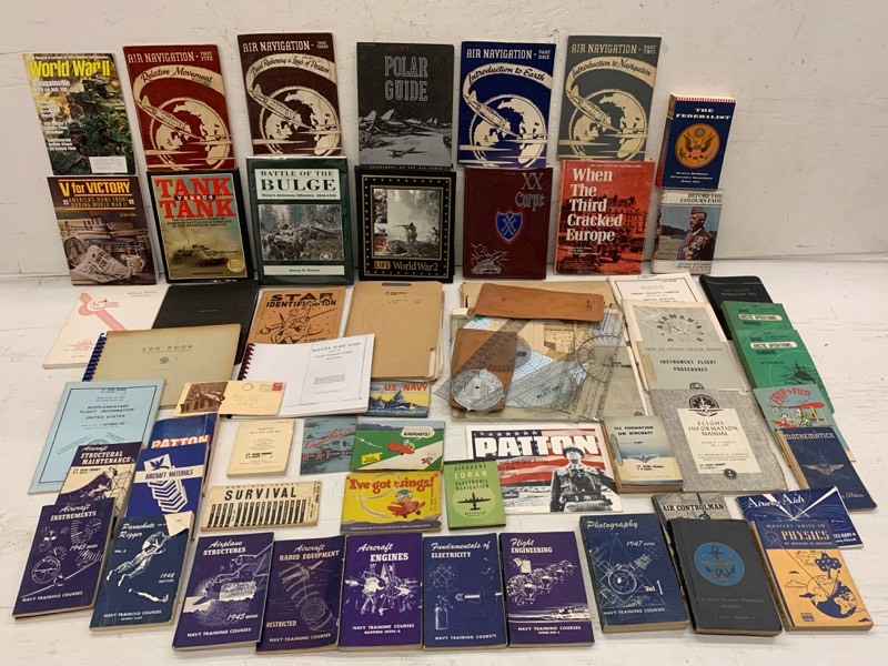 lot 90 image: Tote Of Assorted reading Materials & Etc