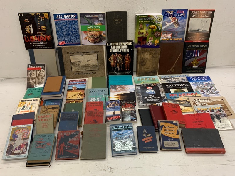 lot 91 image: Tote Of Assorted Reading Materials & Etc