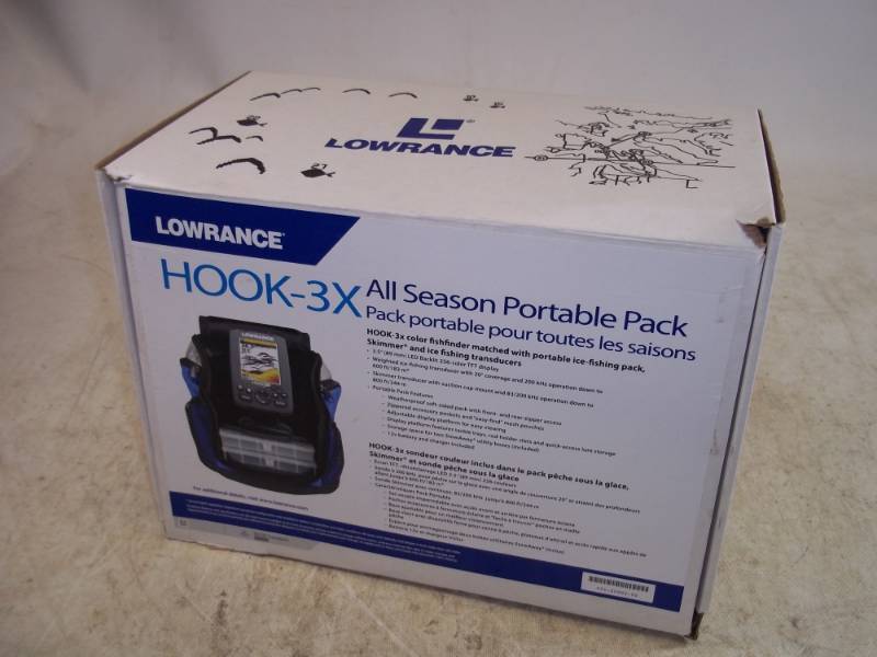 lot 6 image: Lowrance Hook-3X Fish Finder
