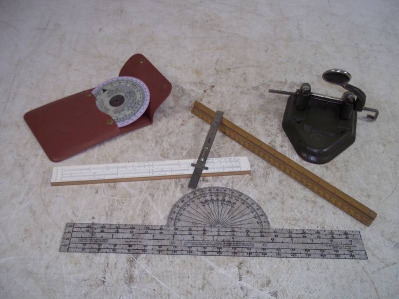 lot 162 image: Marvel Hole Punch, Rulers, Protractors, etc.