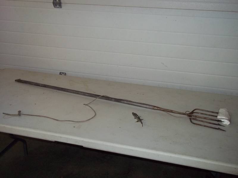 lot 171 image: Fishing Spear with Decoy