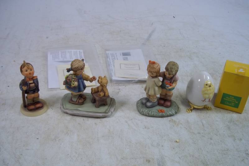 lot 95 image: Goebel Hummel Figures