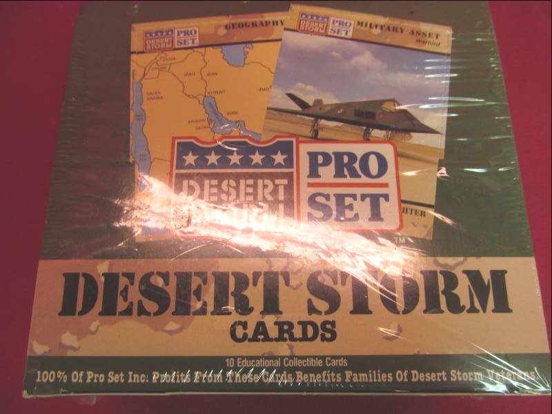 Desert storm cards