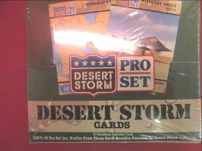 Desert storm cards