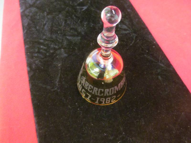 Fort Abercrombie glass bell