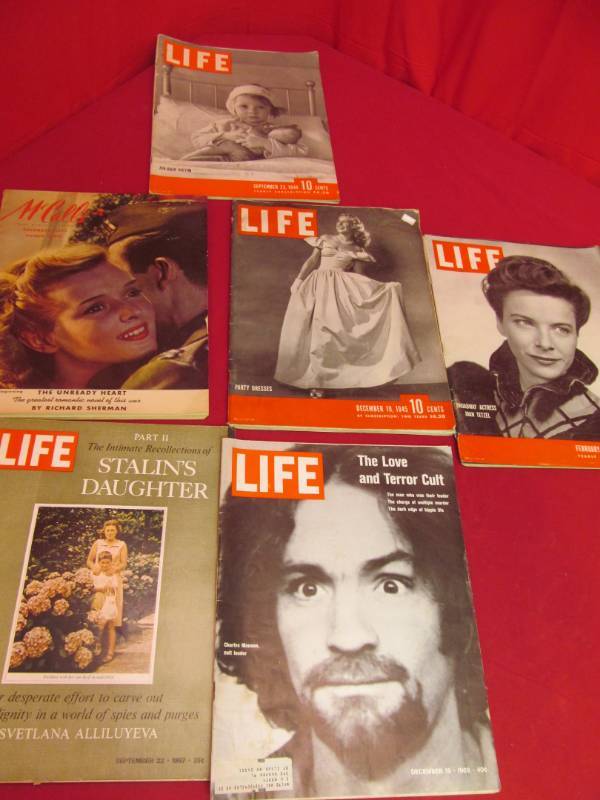 vintage magazines