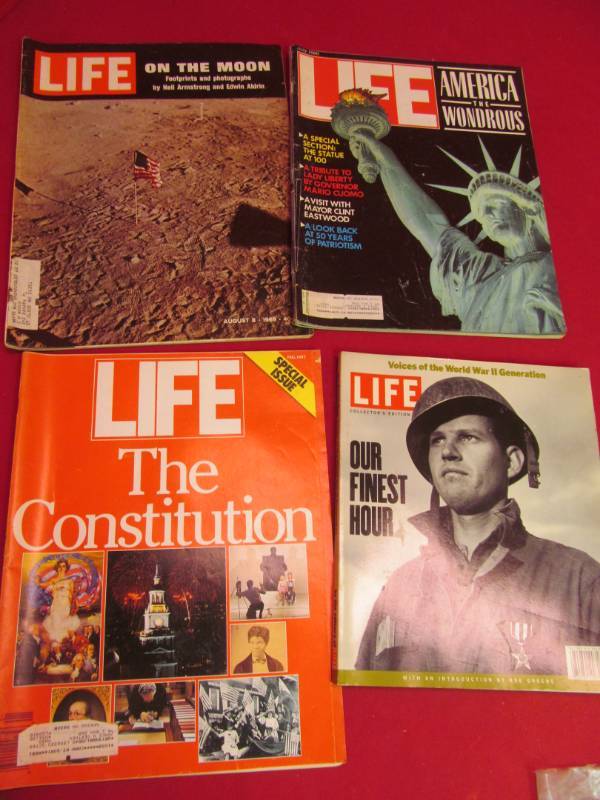 vintage Life magazines