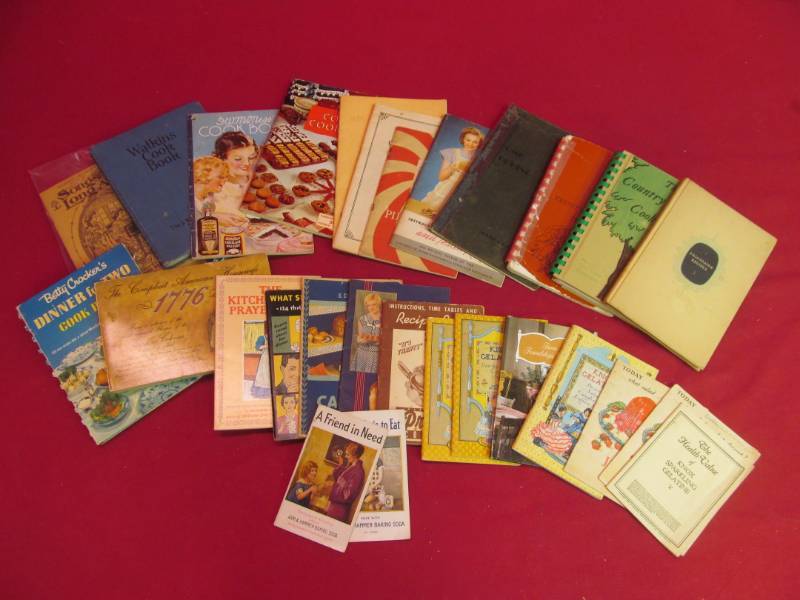 vintage cookbooks