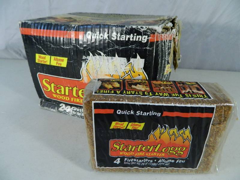 lot 33 image: New Box of Starterlogg Wood Fire Starter