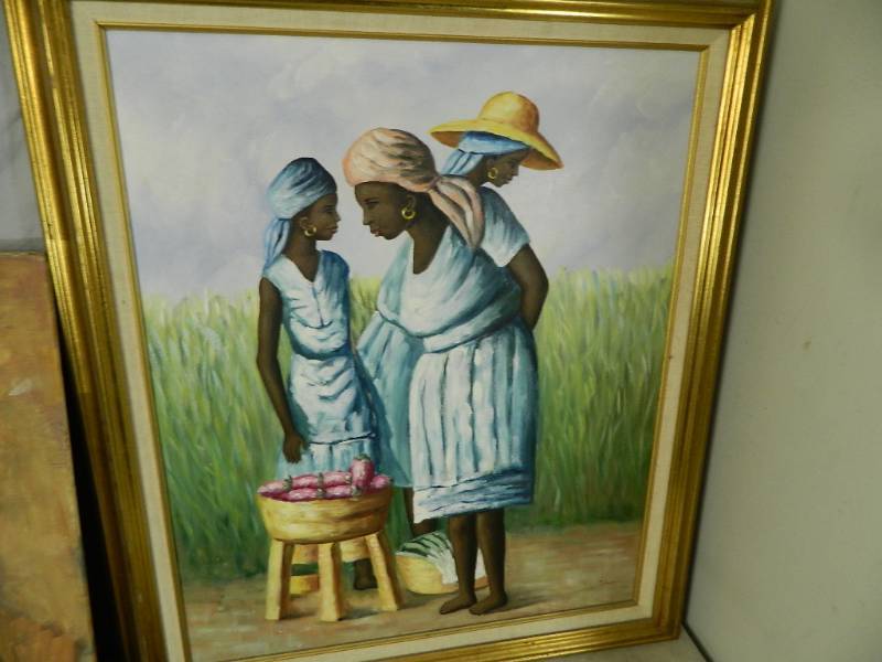 lot 83 image: 3 Paintings and Print