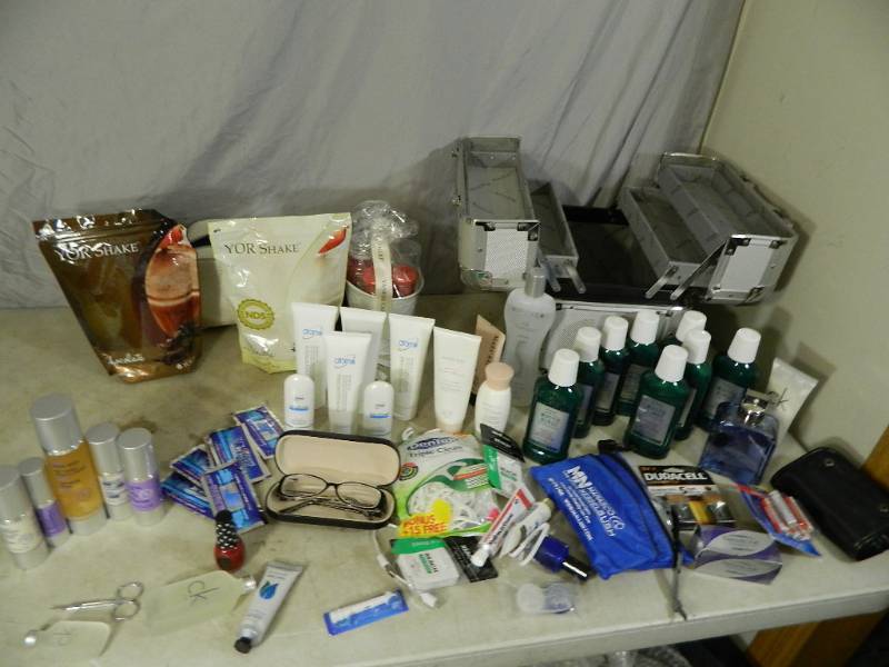 lot 138 image: New and Used Health and Beauty Products