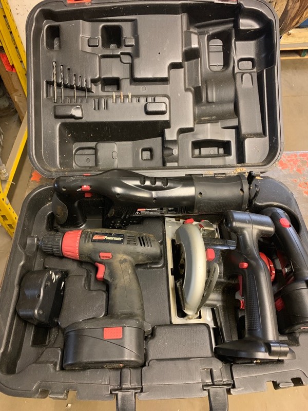 Coleman electric tool set