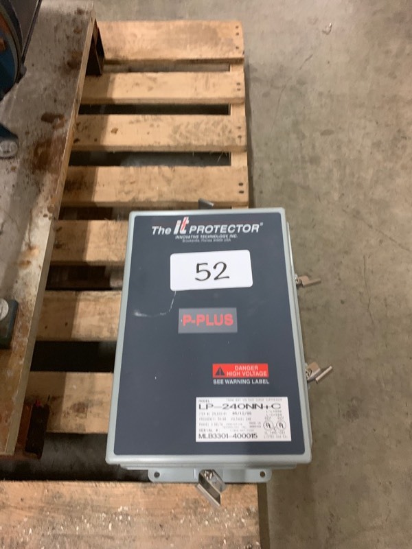 Commercial surge protector box