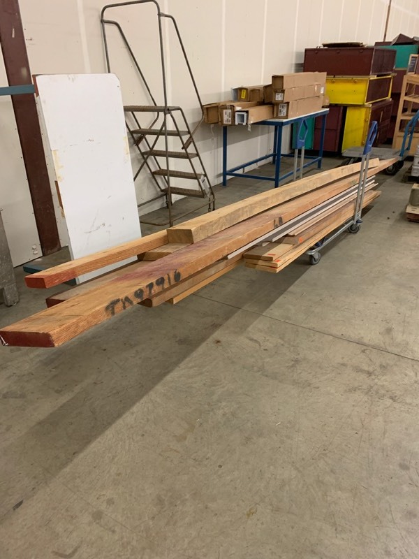 Lot of miscellaneous lumber