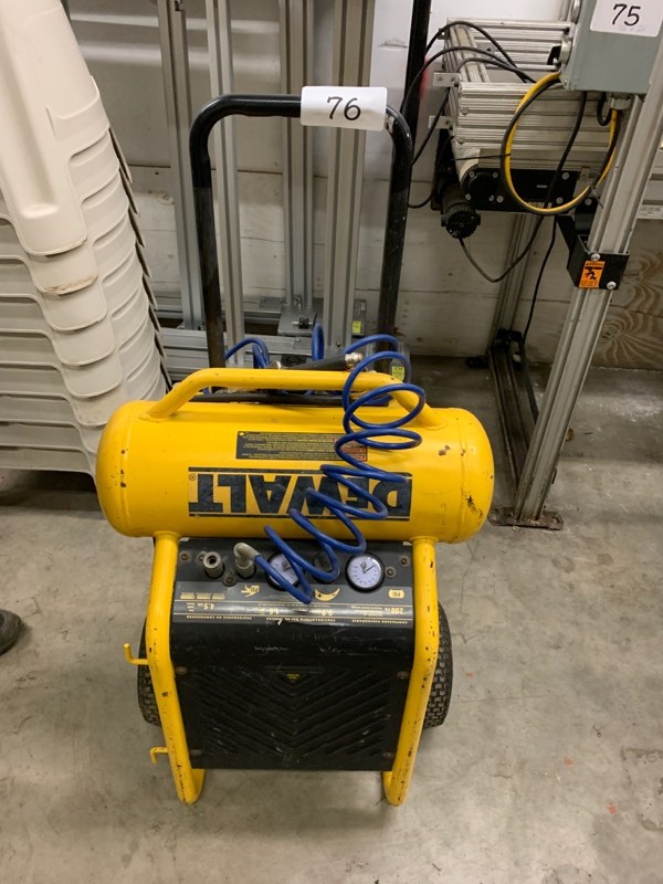 DeWalt air compressor