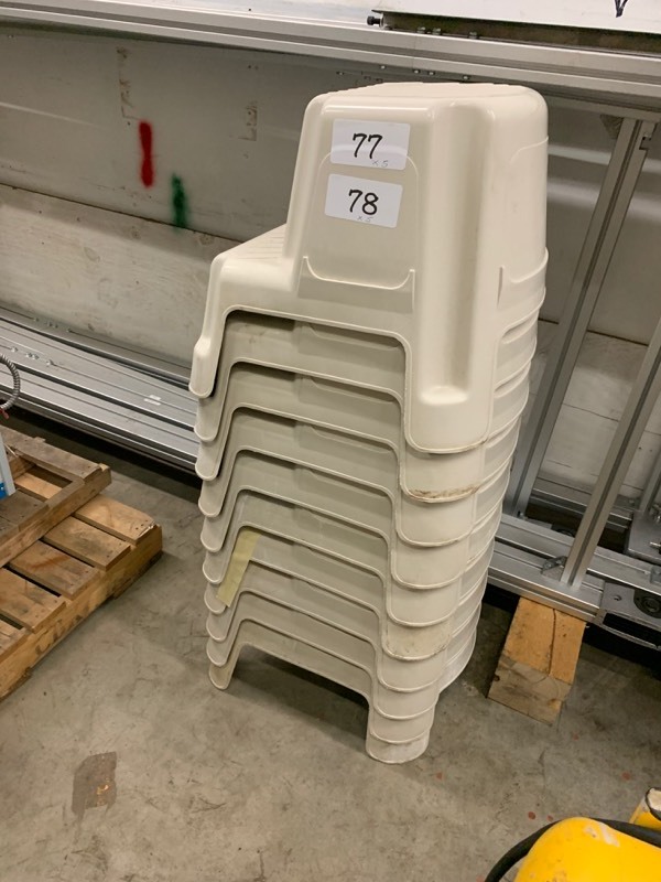Plastic stepstools