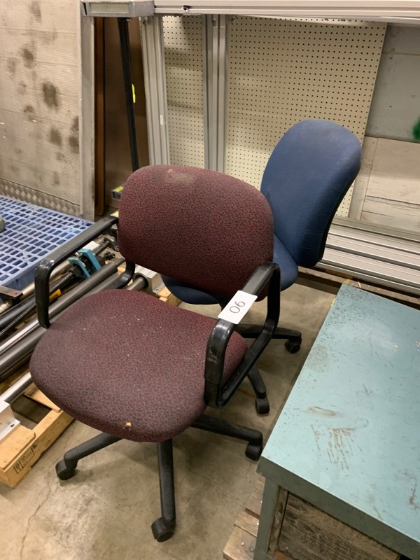 Two office chairs