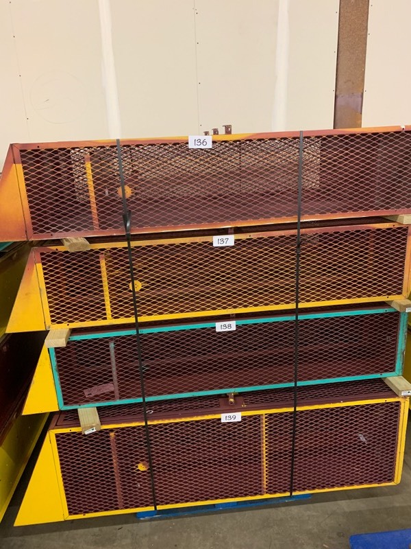 3 athletic lockers