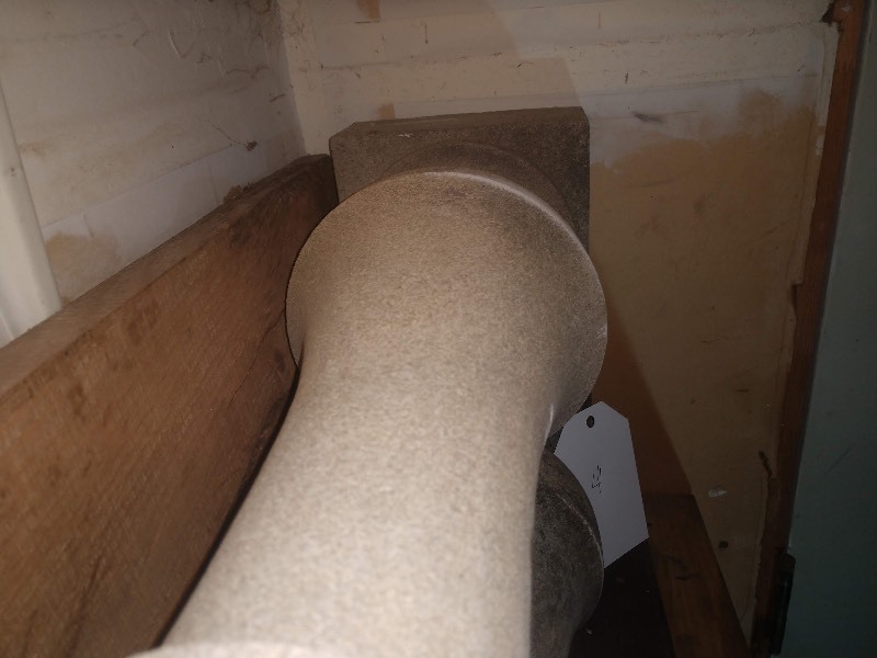 lot 37 image: Antique Concrete Porch Spindles (2)