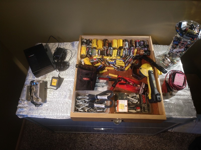 lot 45 image: Lot of Batteries and Rechargeable Batteries