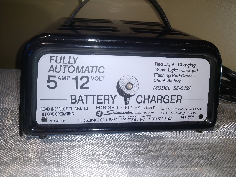 lot 49 image: Schumacher Fully Automatic Gel Battery Charger
