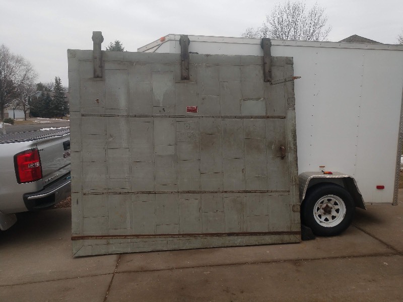 Industrial Stremel Bro Mfrs Fire Door Estate Sale Early