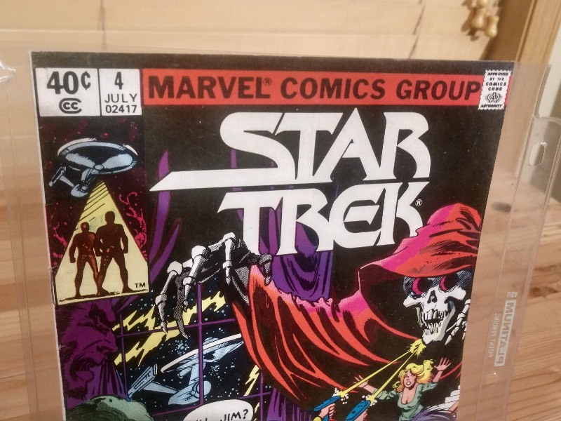 lot 70 image: Comic Book Marvel Star Trek #4