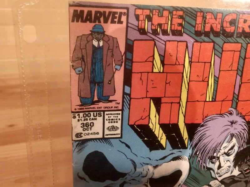 lot 72 image: Comic Book Marvel The Incredible Hulk #360