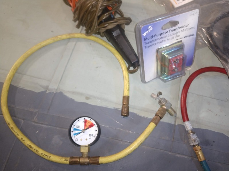 lot 90 image: Western Snowplow Replacement Parts, Transformer, and Other Hoses