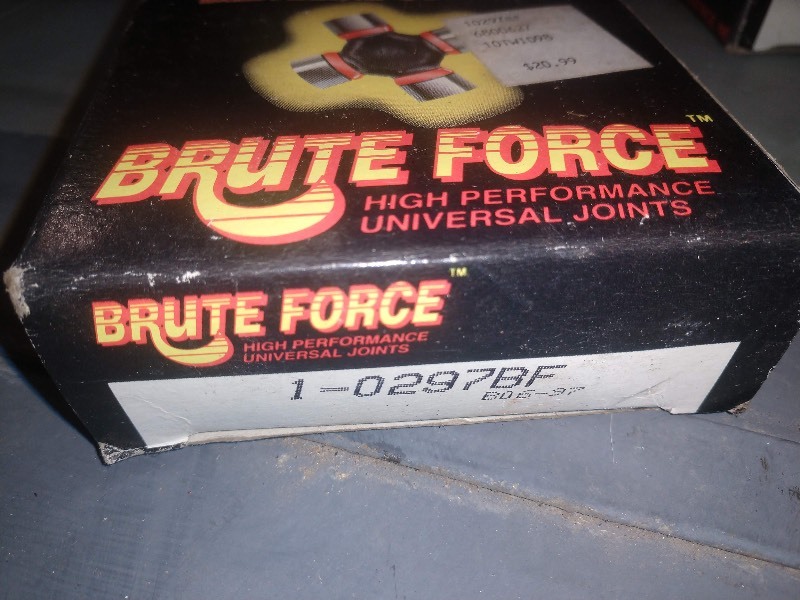 lot 93 image: Lot of Brute Force Universal Joints